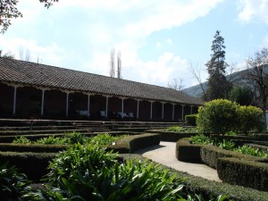chile_santarita Casco viejo de la bodega Santa Rita, a las afueras de Santiago