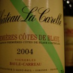 Chateau La Carelle_etiqueta