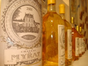 Chateu de Myrat_botellas