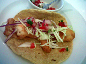 Taco de camarón