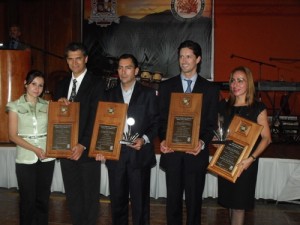 Algunos de los premiados