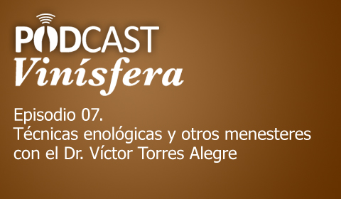 Podcast Vinísfera 07: Técnicas enológicas con el Dr. Torres Alegre