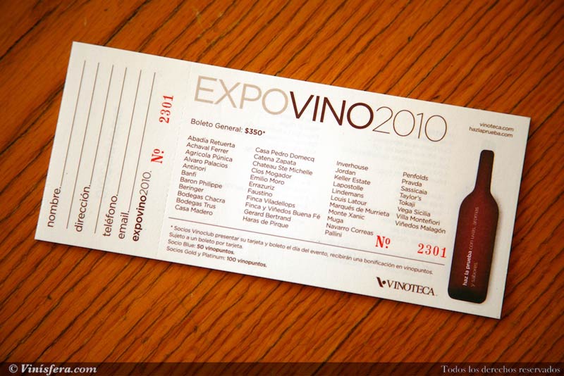 [PROMO] Vinísfera y Vinoteca te invitan a ExpoVino2010.