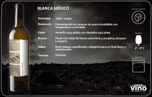 Blanca México: Apuestan por identidad nacional con vino blanco (de uva tinta).