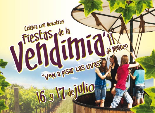 Da inicio oficialmente la Fiesta de la Vendimia 2011, en La Redonda (Querétaro).