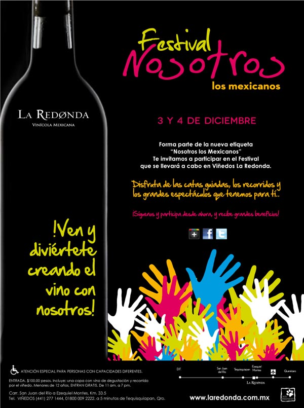 La Redonda lanzará un vino muy democrático en su festival ‘Nosotros los Mexicanos’